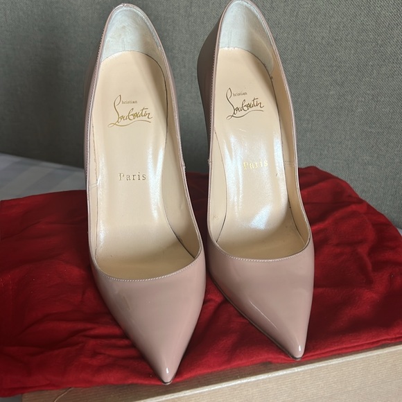 Christian Louboutin Pigalle 120 Patent Calf shoes - Picture 5 of 5